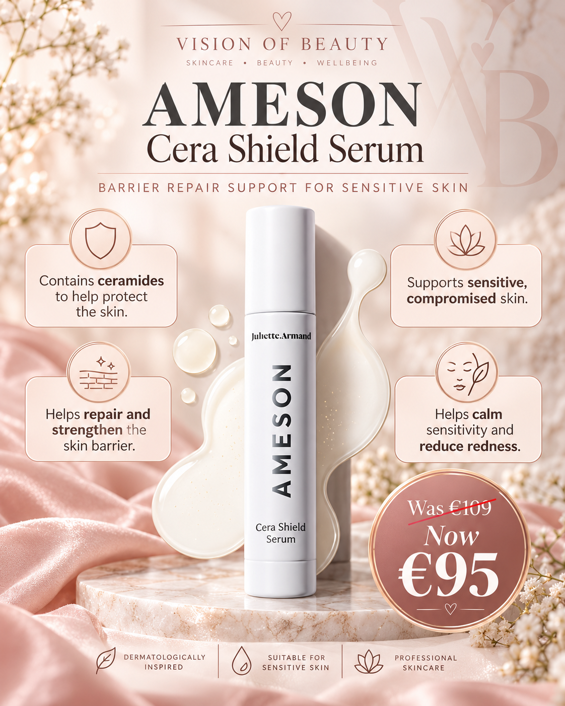 Ameson cera shield serum
