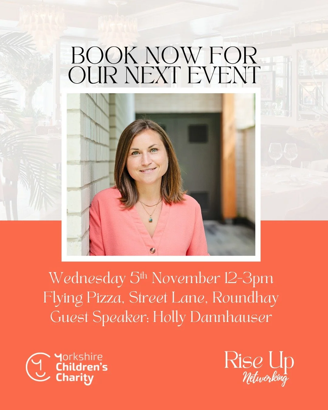 🧡 Ready to rethink your relationship with money?

Join us on Wednesday 5th November at The Flying Pizza for our next Rise Up Networking event, where we&rsquo;ll be joined by the brilliant Holly Dannhauser, founder of Moon &amp; Mountain.

As a money