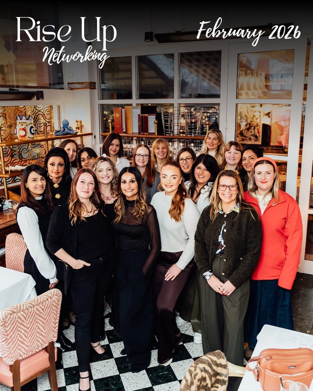 🧡 Thank you to everyone who joined us for our February Rise Up Networking event, what an afternoon.

It was brilliant to bring so many fantastic women together, share ideas, make new connections and enjoy some really thoughtful conversations.

A hug