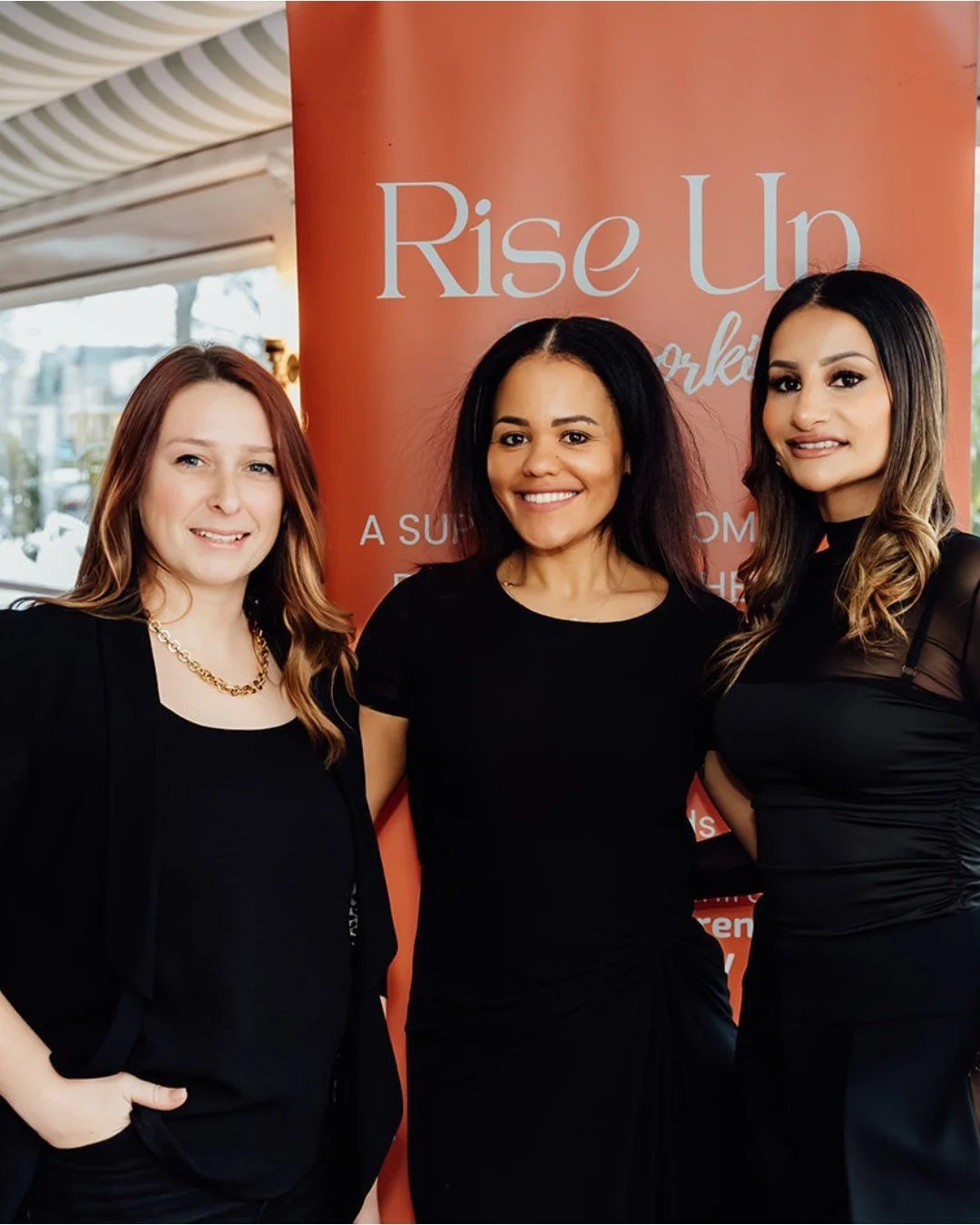 Meet your hosts, Lucy Guest, Emma Bennett and Paz Gill.

We&rsquo;re the team behind Rise Up Networking, and we&rsquo;re here to make sure you feel genuinely welcome from the moment you walk in.

If you need an introduction, a nudge in the right dire