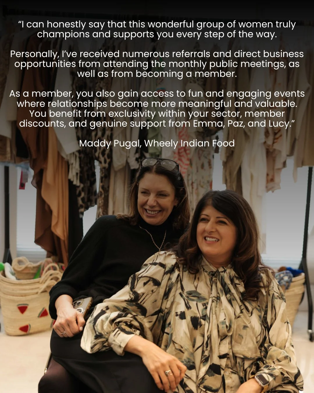 &ldquo;I can honestly say that this wonderful group of women truly champions and supports you every step of the way.&rdquo; 🧡

Thank you, Maddy, for such a wonderful review. @wheely_indian_food 

At Rise Up, we&rsquo;ve always believed that the best