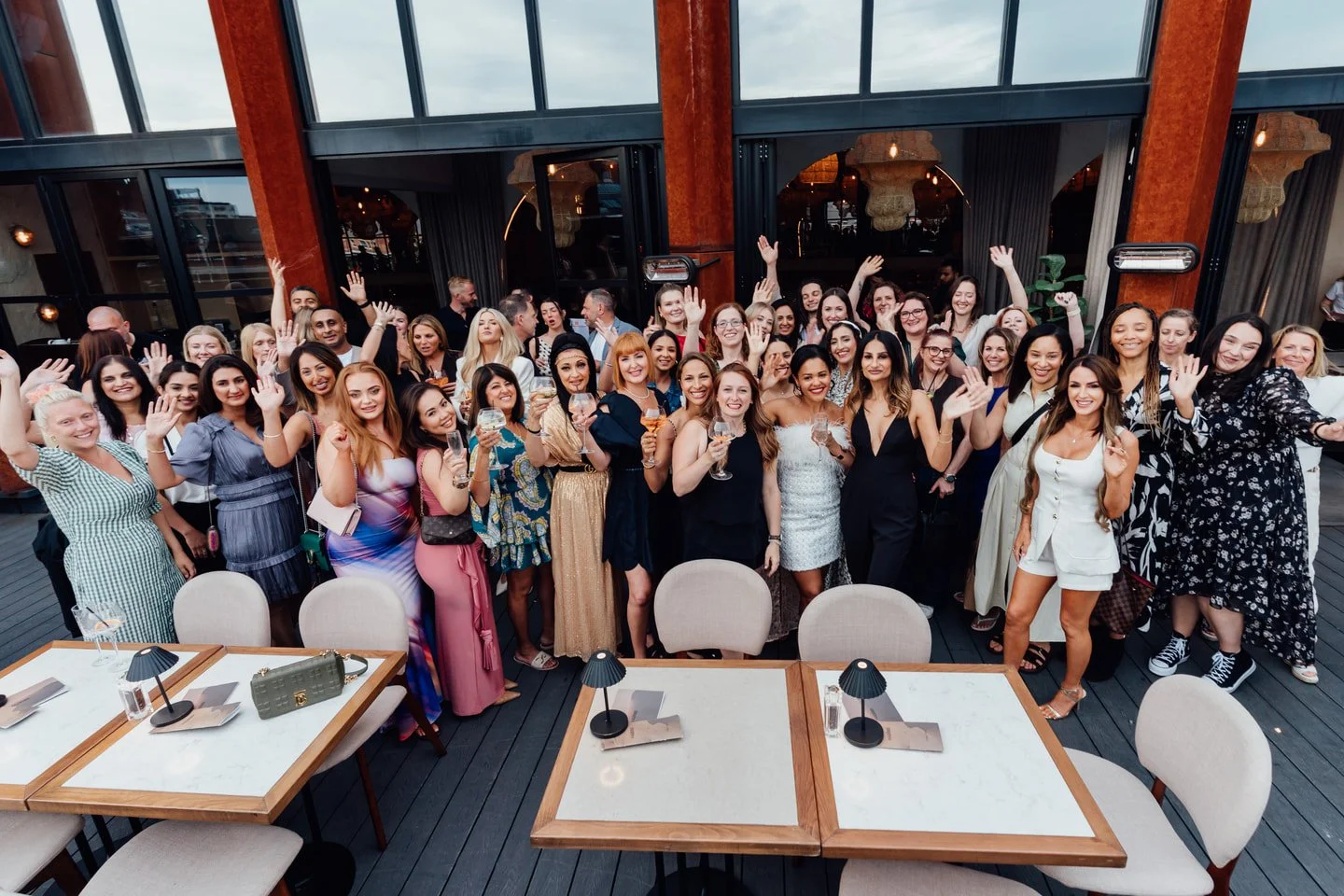 What a summer party! 🧡

And if you were there, you&rsquo;ll be glad to hear that our Rise Up Christmas Party is now on sale! 🎄

We&rsquo;re getting everyone back together for another brilliant night, this time with a gorgeous three course dinner, e
