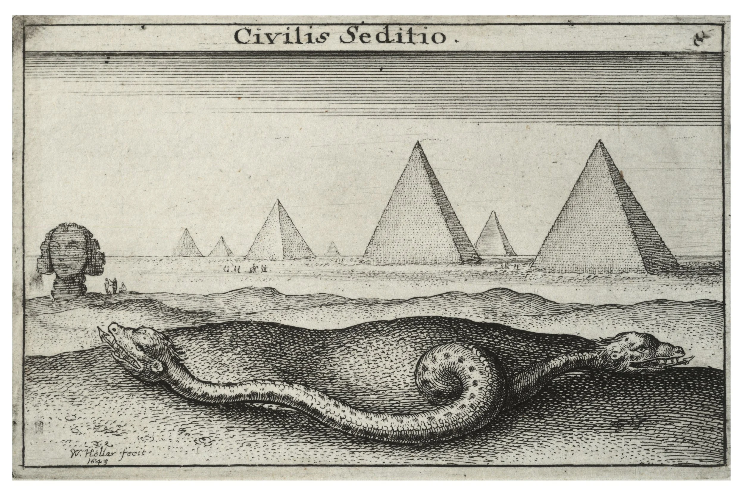 Wenceslas Hollar &amp; the Two-Headed Serpent