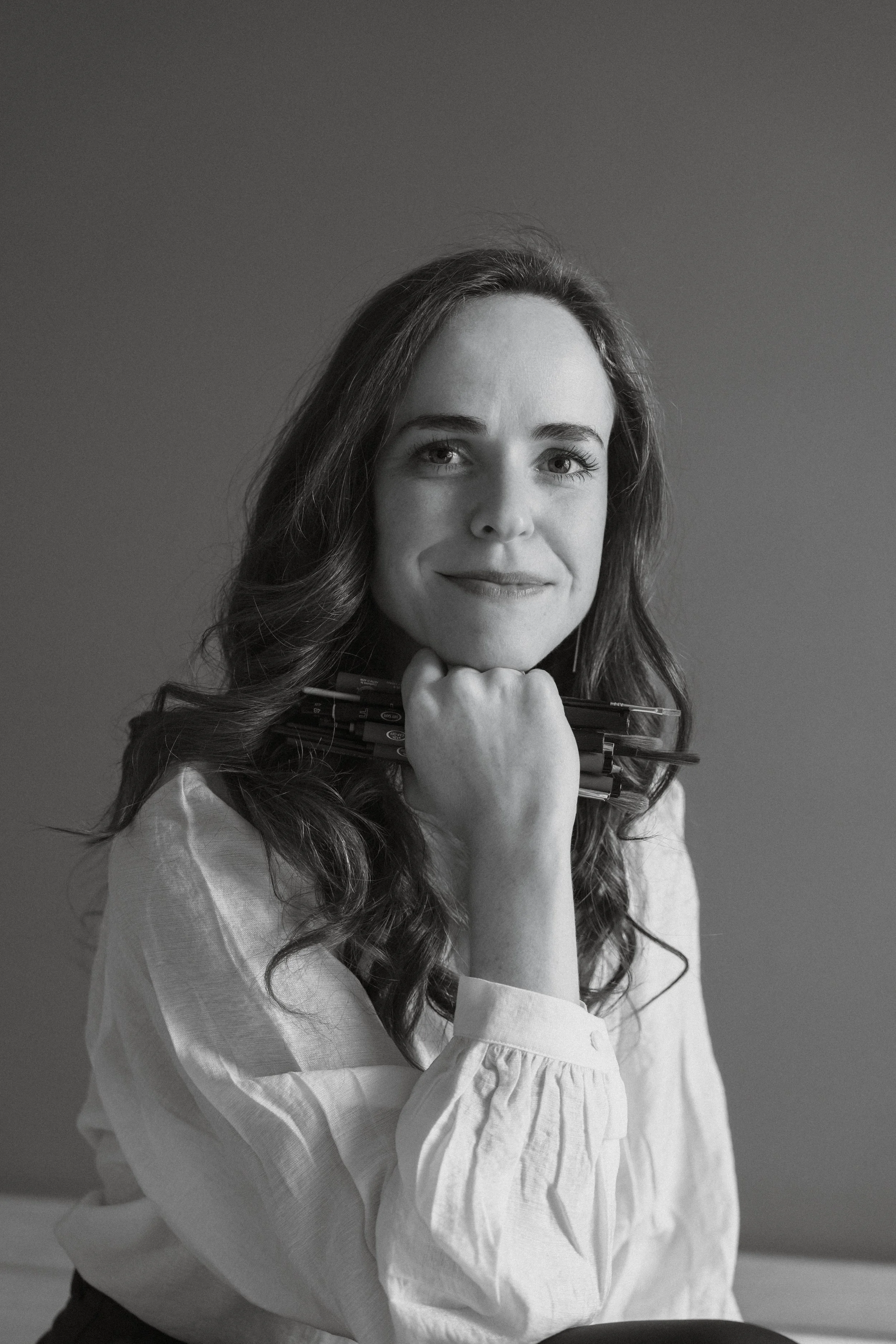 Close-up branding image for a creative entrepreneur