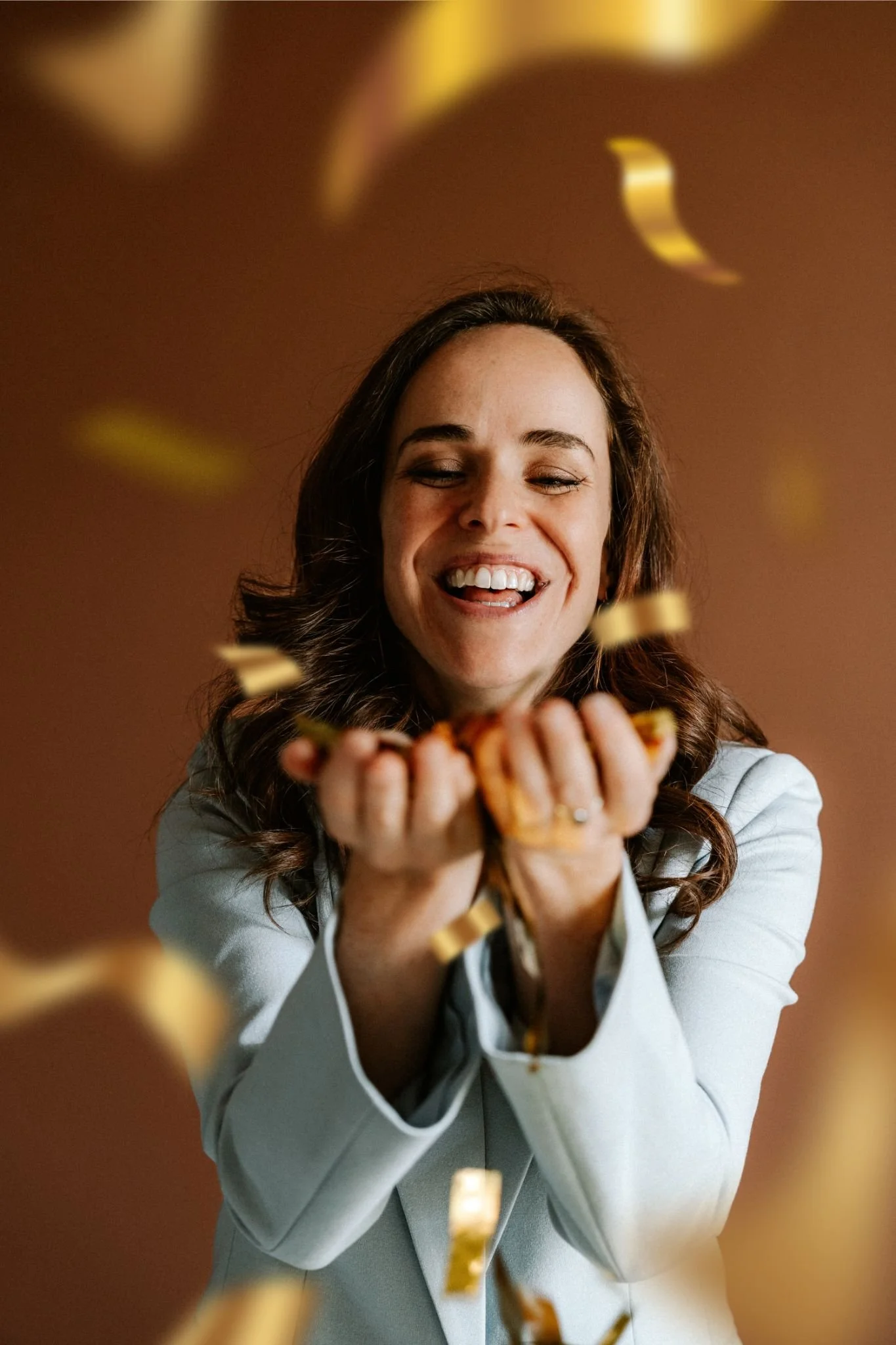 Branding headshot for a creative business owner