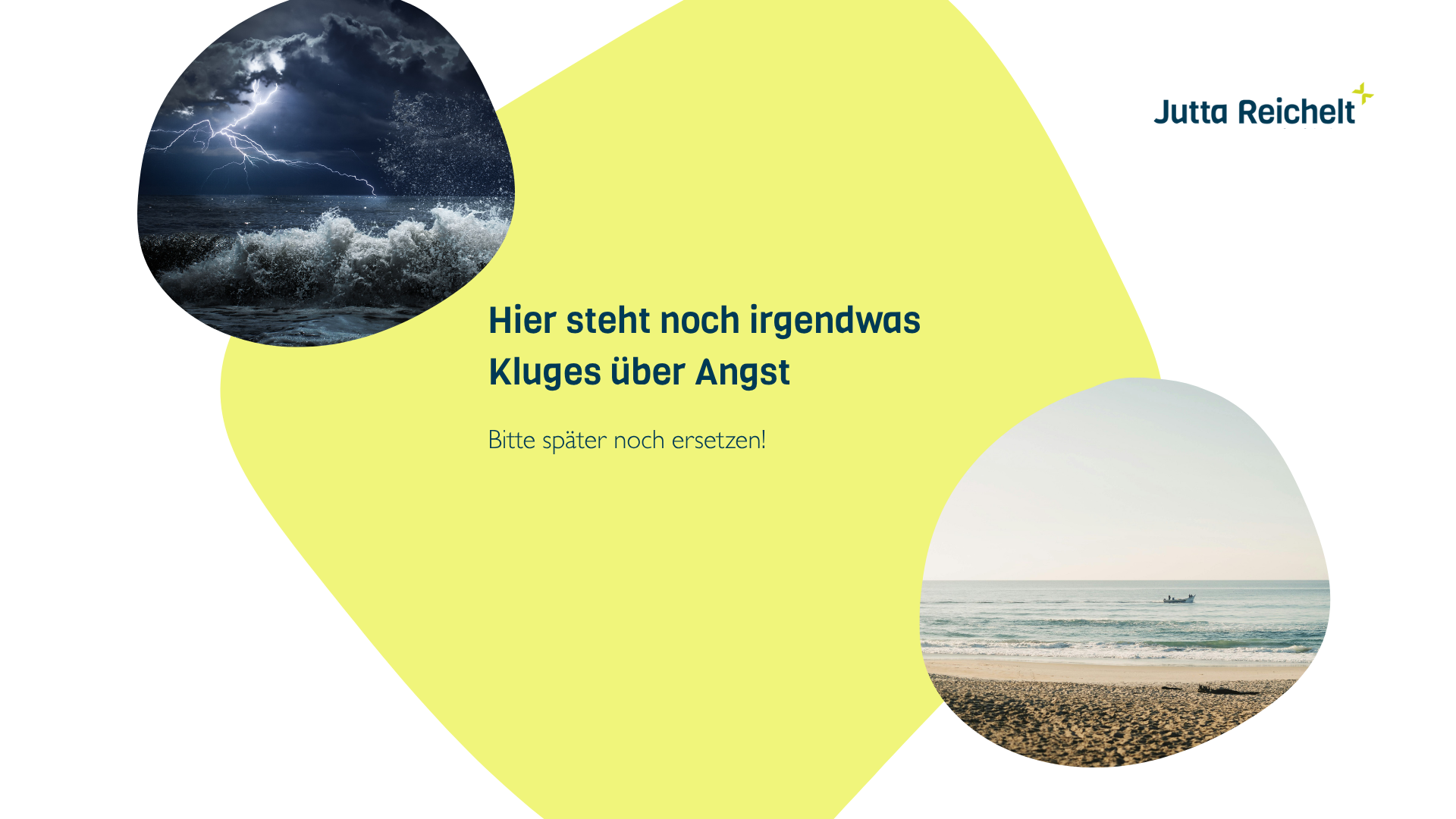 Etwas Kluges zum Thema Angst