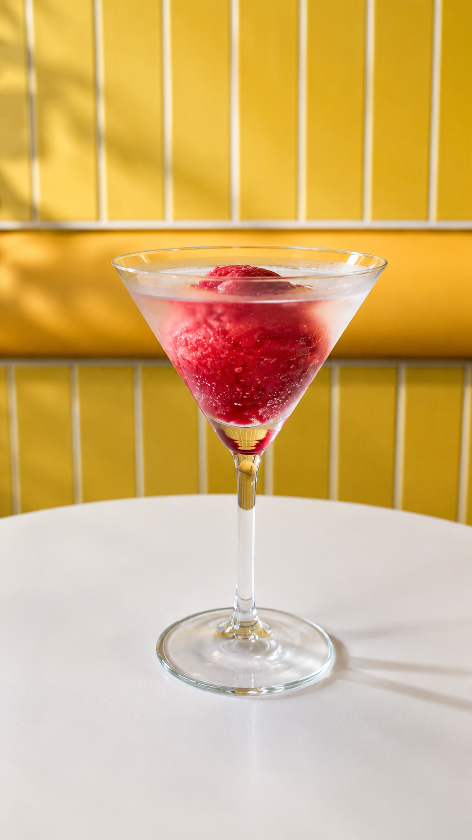 The sunset cocktail