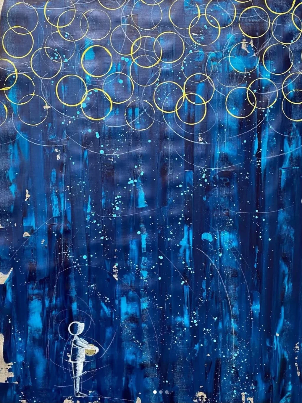 Senza titolo - Tecnica mista su tela - 120X80 cm - 2024
