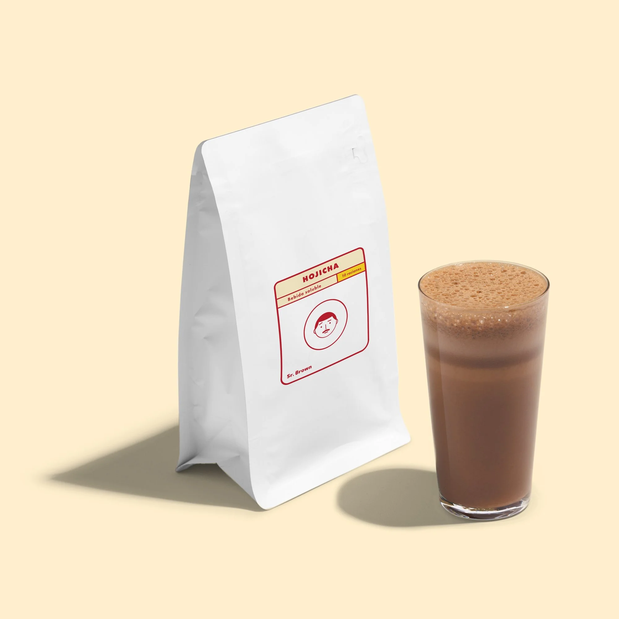 HOJICHA 10 servings.