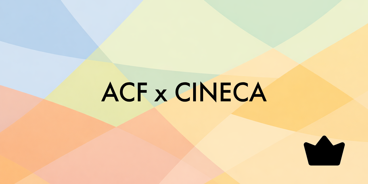 ACF x CINECA