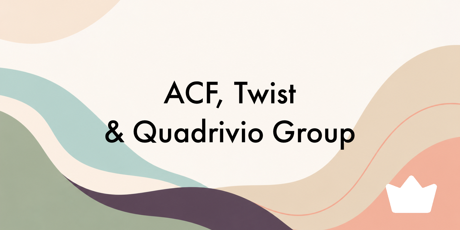 ACF x Twist x Quadrivio Group