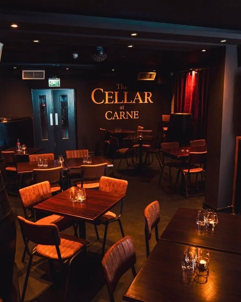 The speakeasy bar at Carne Hove