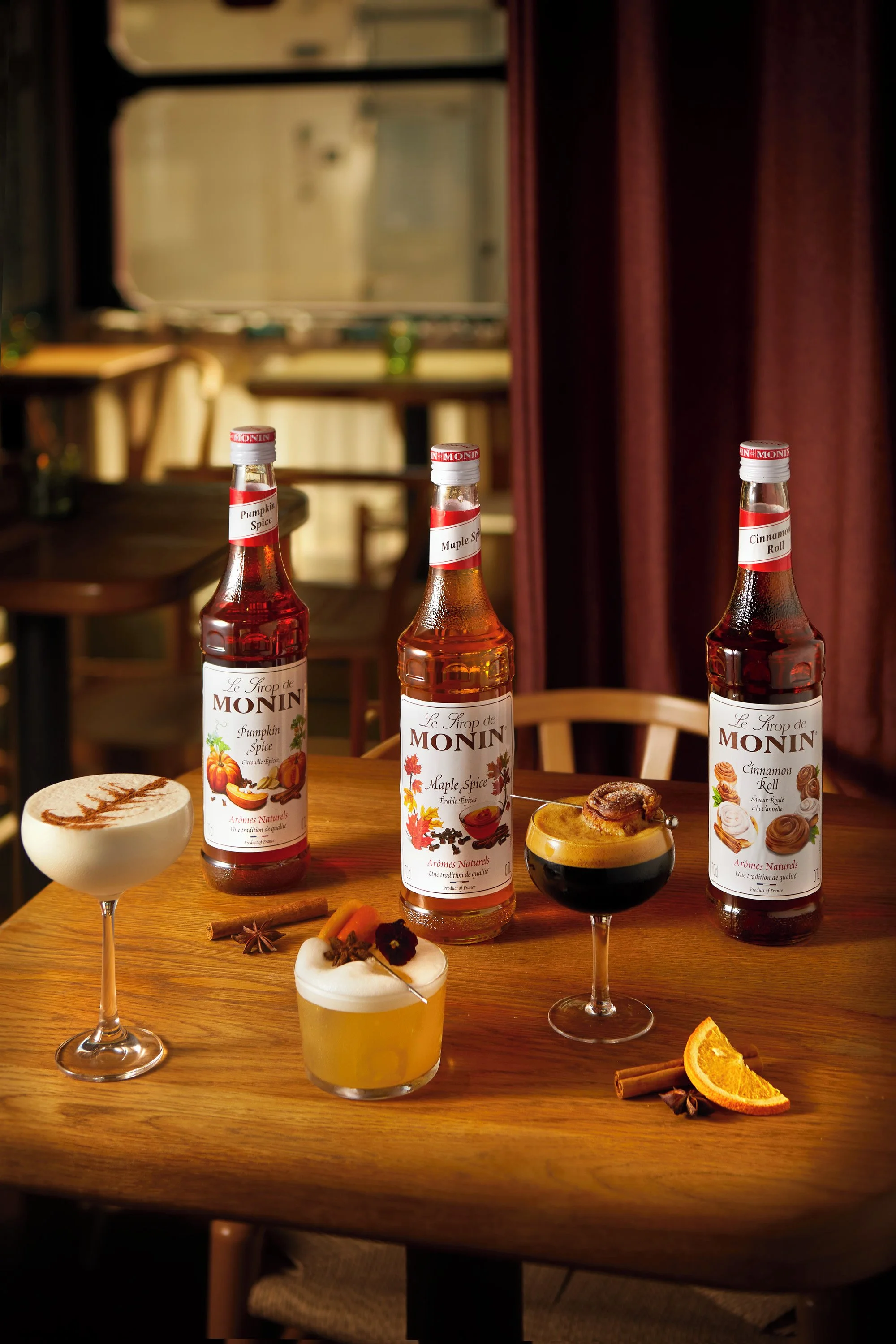 MONIN UK Spiced Cocktails with bottles collection 70cl.jpg