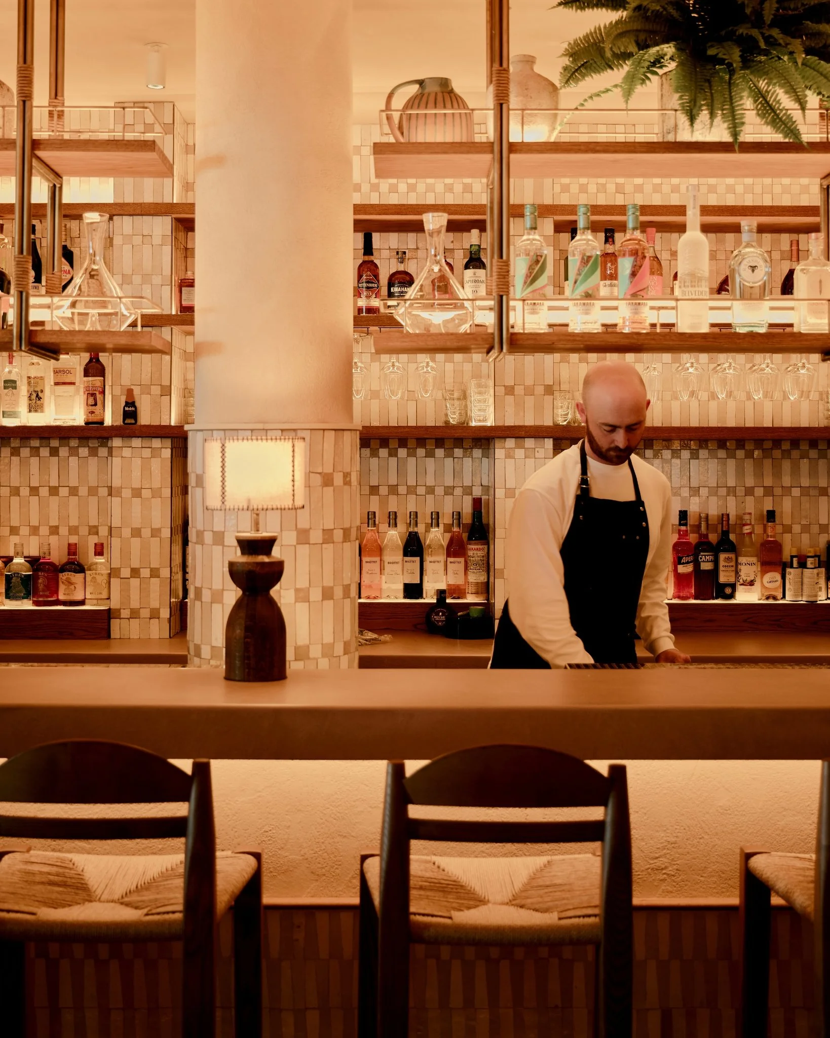 The bar at The Salt Room