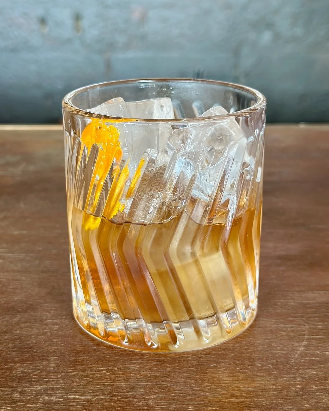 PARMESAN RUM OLD FASHIONED