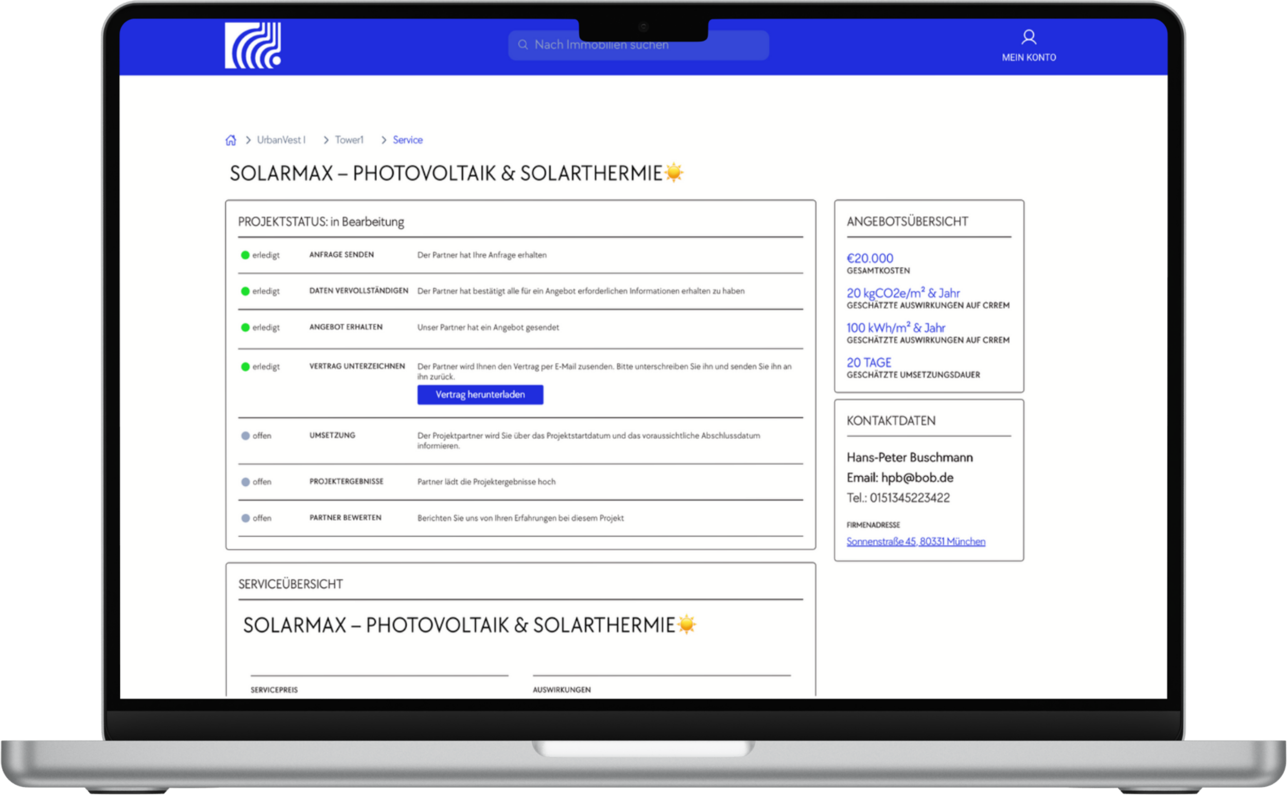 Celsios Projektmanagement für Dekarbonisierungsmaßnahmen und ESG-Services