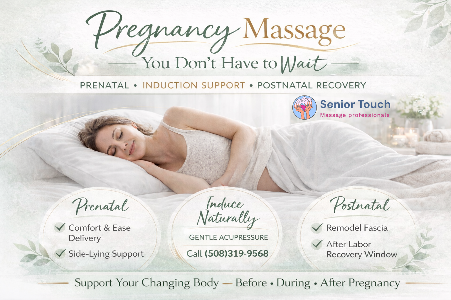Pregnancy Massage: You Don’t Have to Wait
