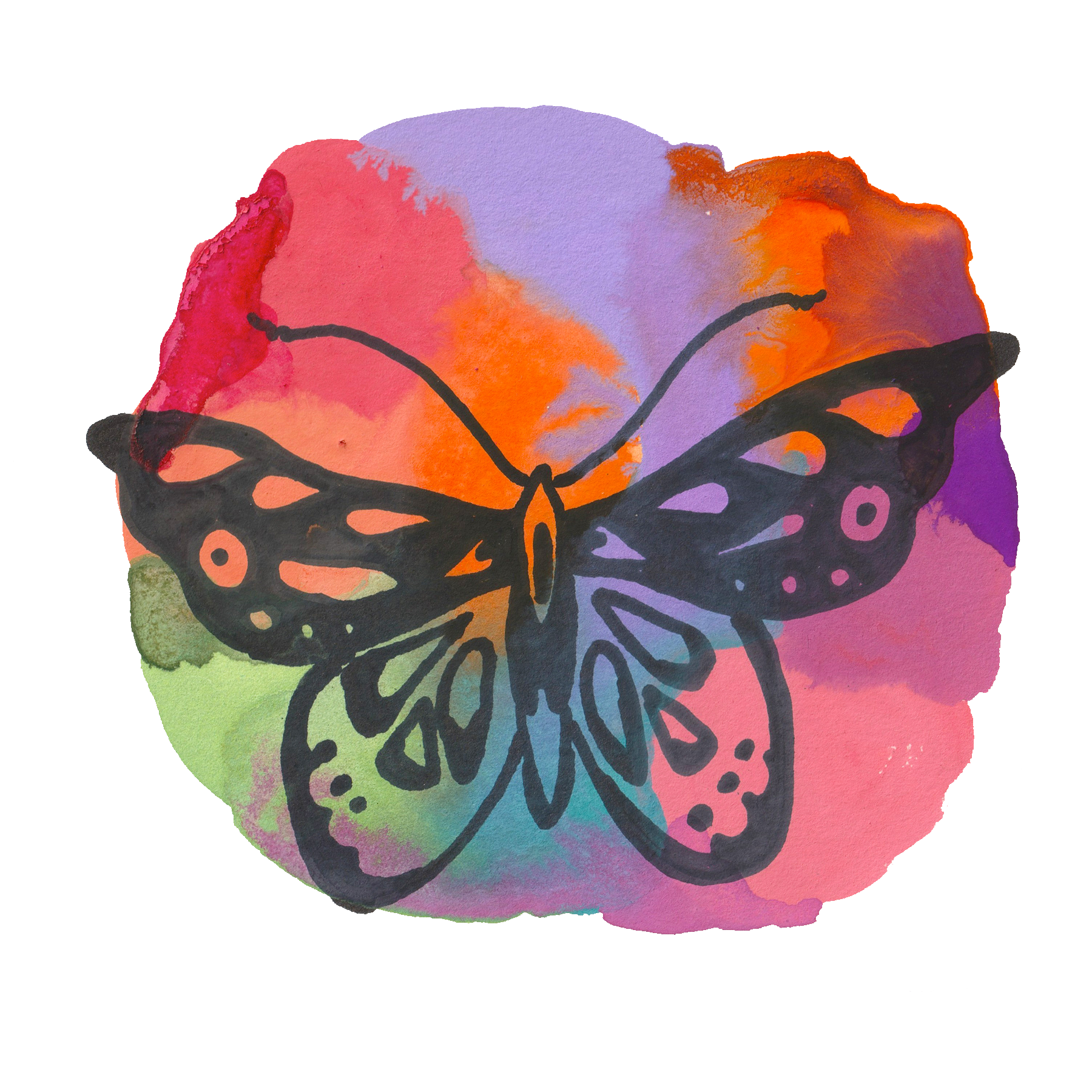 Butterfly Sticker