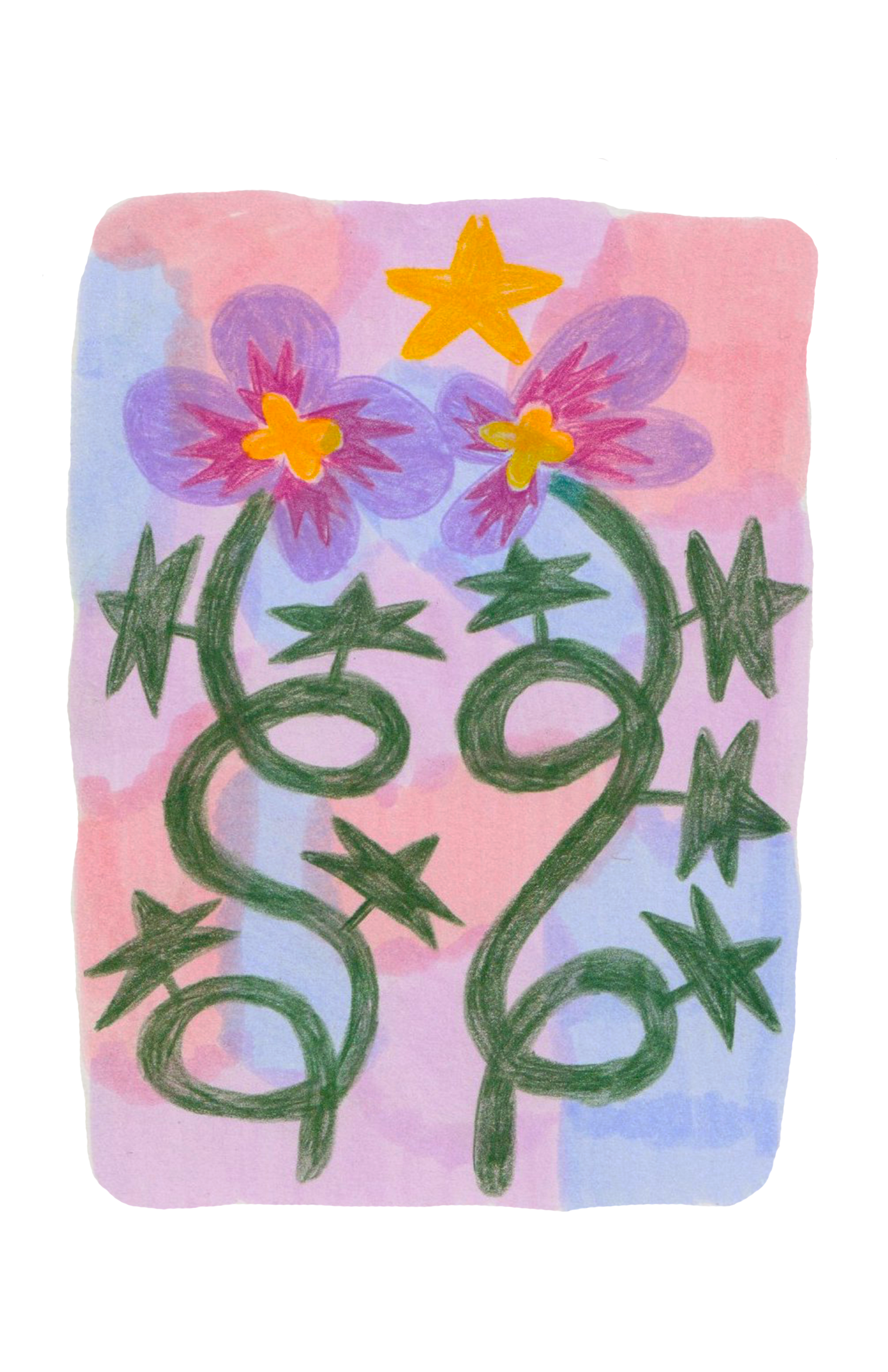 Pansie Sticker