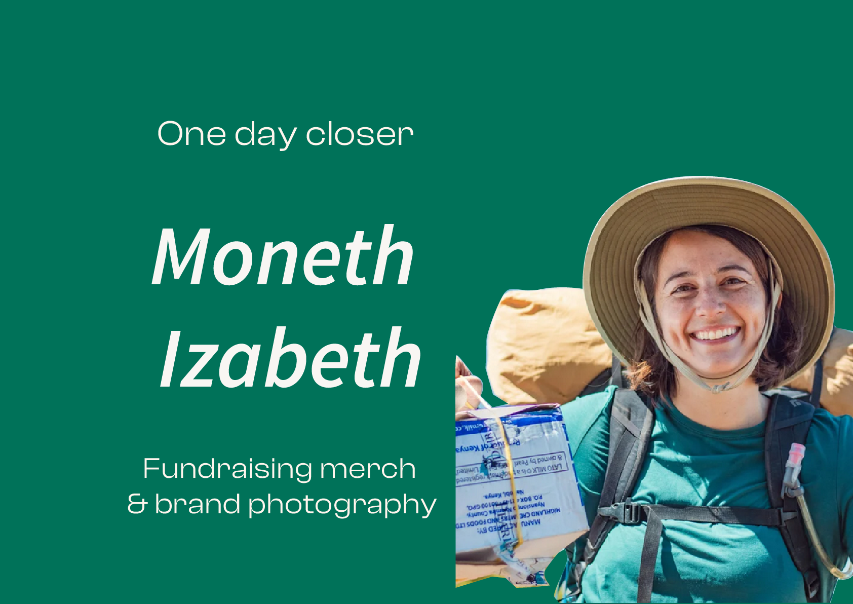 Monet Izabeth—Fundraising Merchandise & Brand Photography