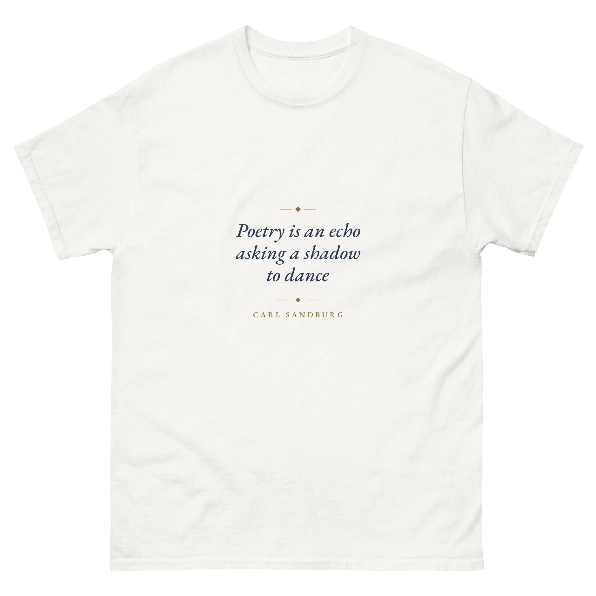 Carl Sandburg T-Shirt (Light Collection)