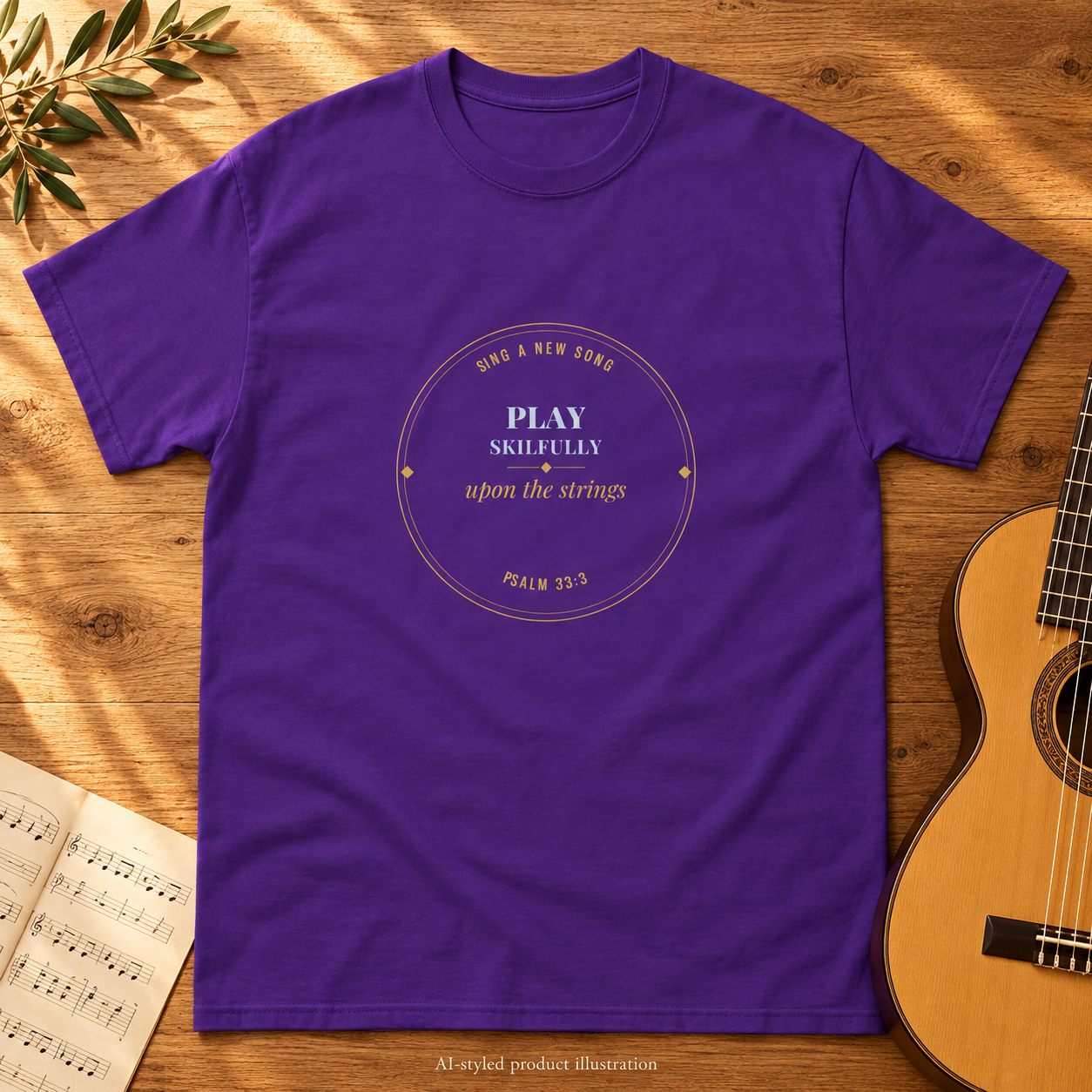 Psalm 33:3 T-Shirt