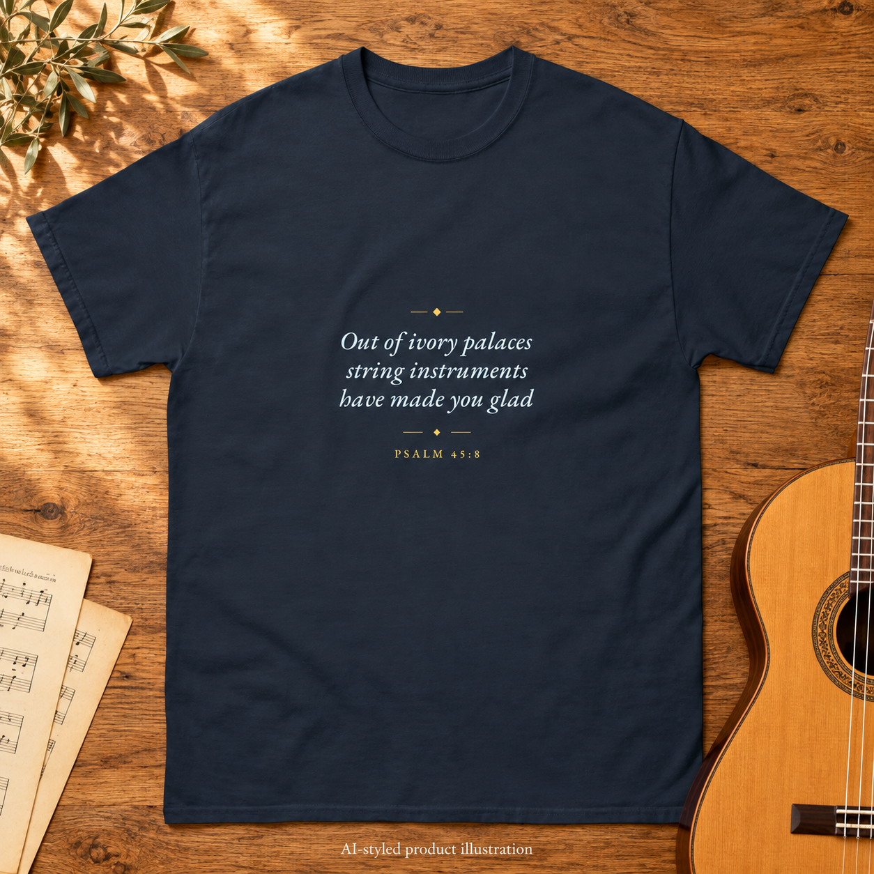Psalm 45:8 T-Shirt