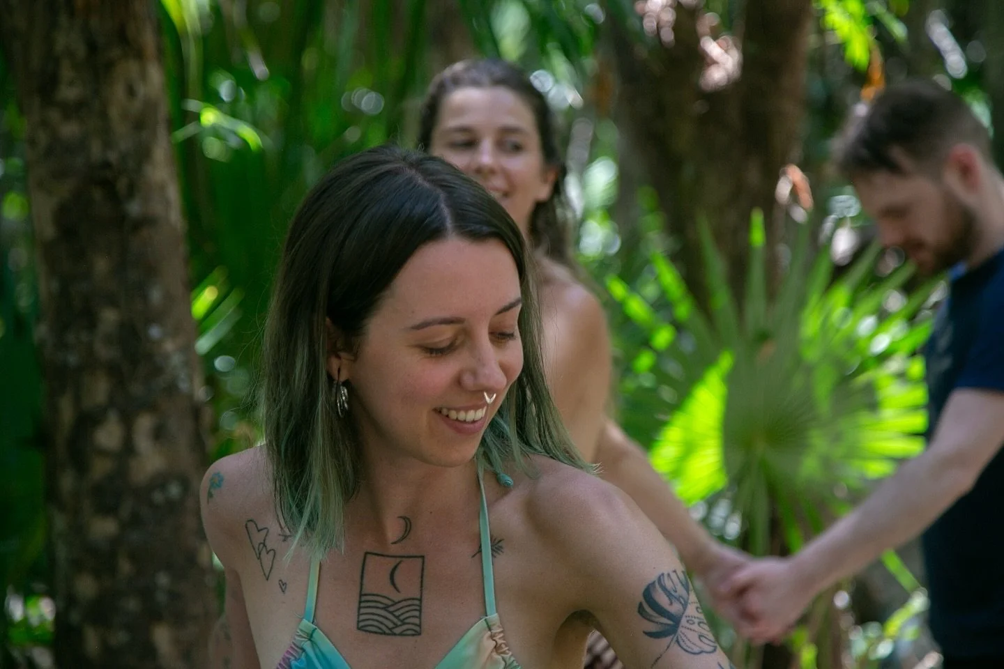 A Blossoming of being 🌷🌺🌞 
So sweet to look back in time to my solo trip to Mexico back in April/May. I took a month to be with myself and the final part of it was a Blossoming of being retreat 🌸💚 I had no idea back then I would return to Bright