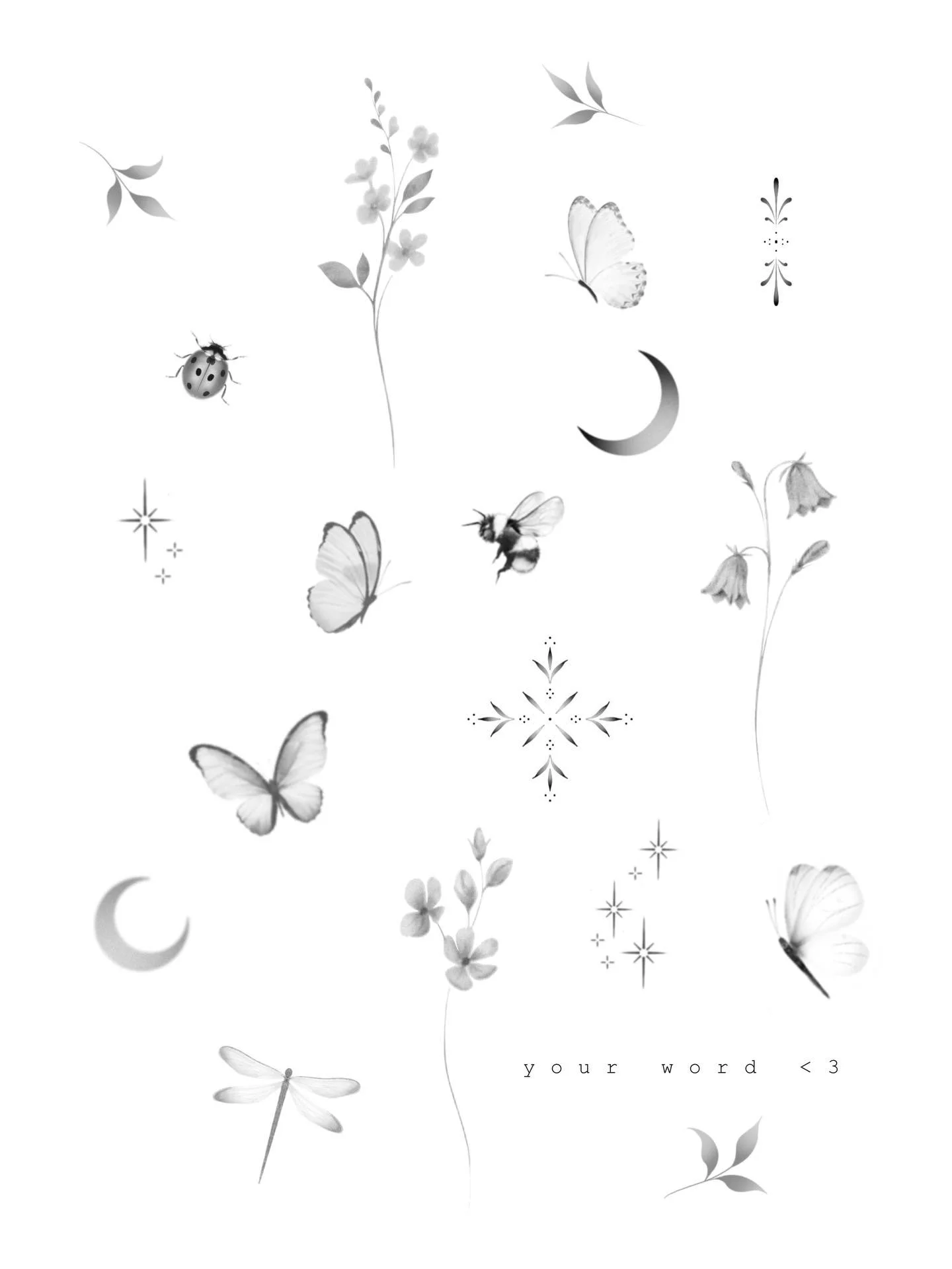 Flash designs 💗

#flashtattoo #handpoke #londontattoo #brightontattoo