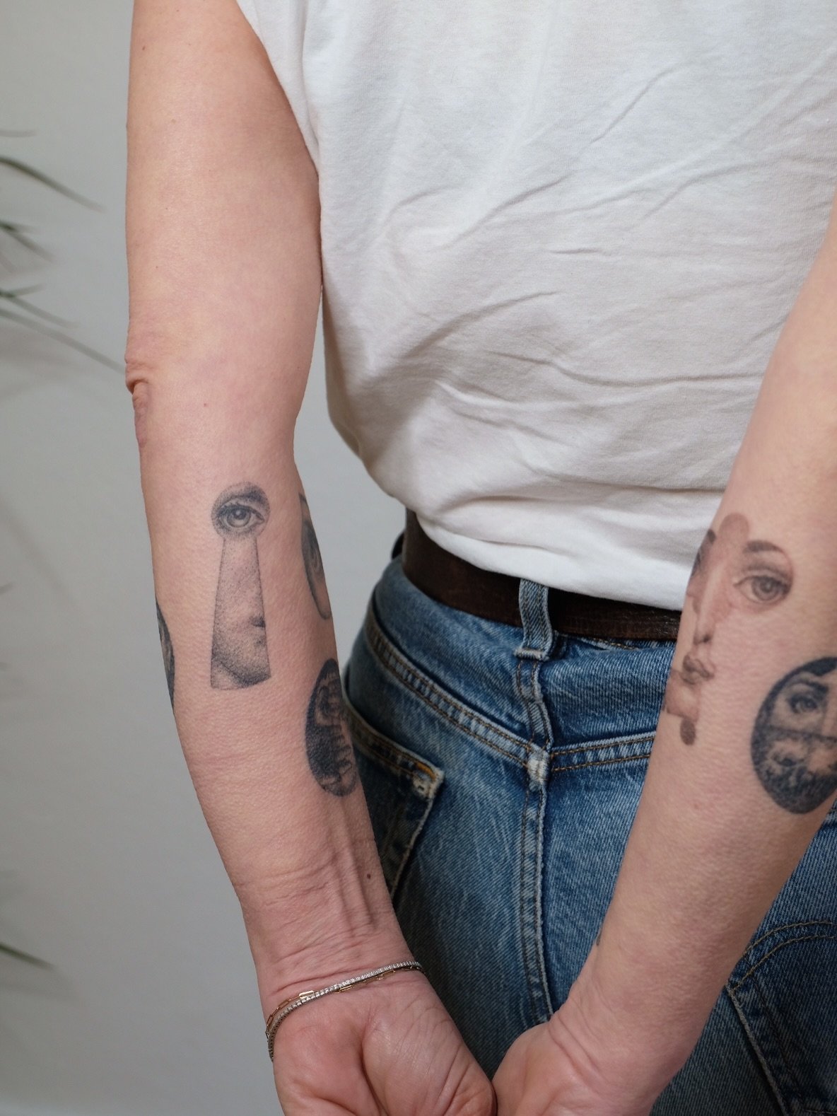 All handpoked. We&rsquo;ve been working on this project of pieces by Fornasetti and Jean Cocteau almost 7 years ✨