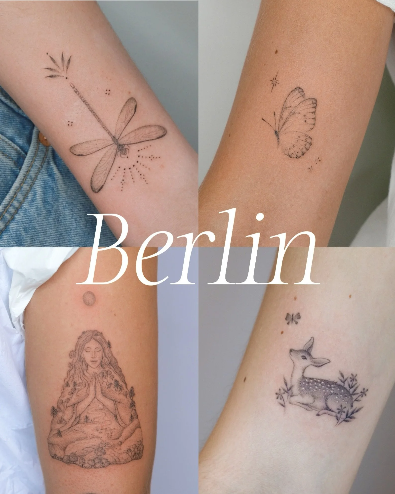 Handpoke in Berlin 💛 June 30-July 1 I am visiting @vision.studio.berlin 👁️ Link in bio or dm to book in 💌