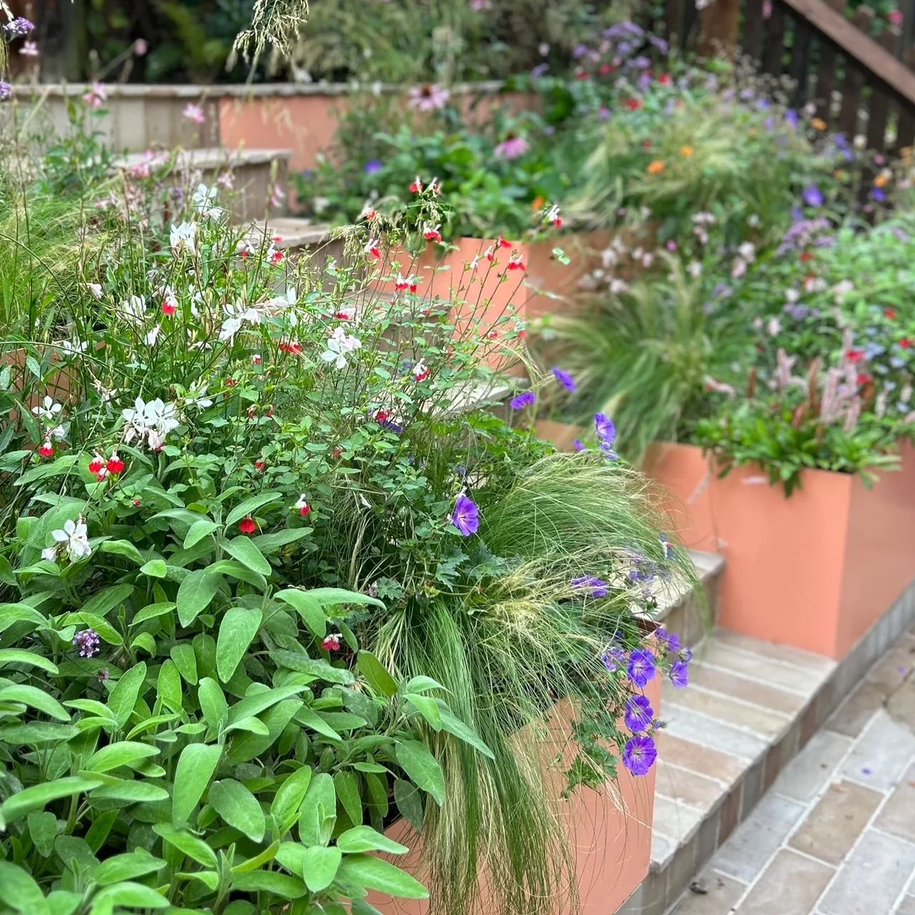 powder coated planters