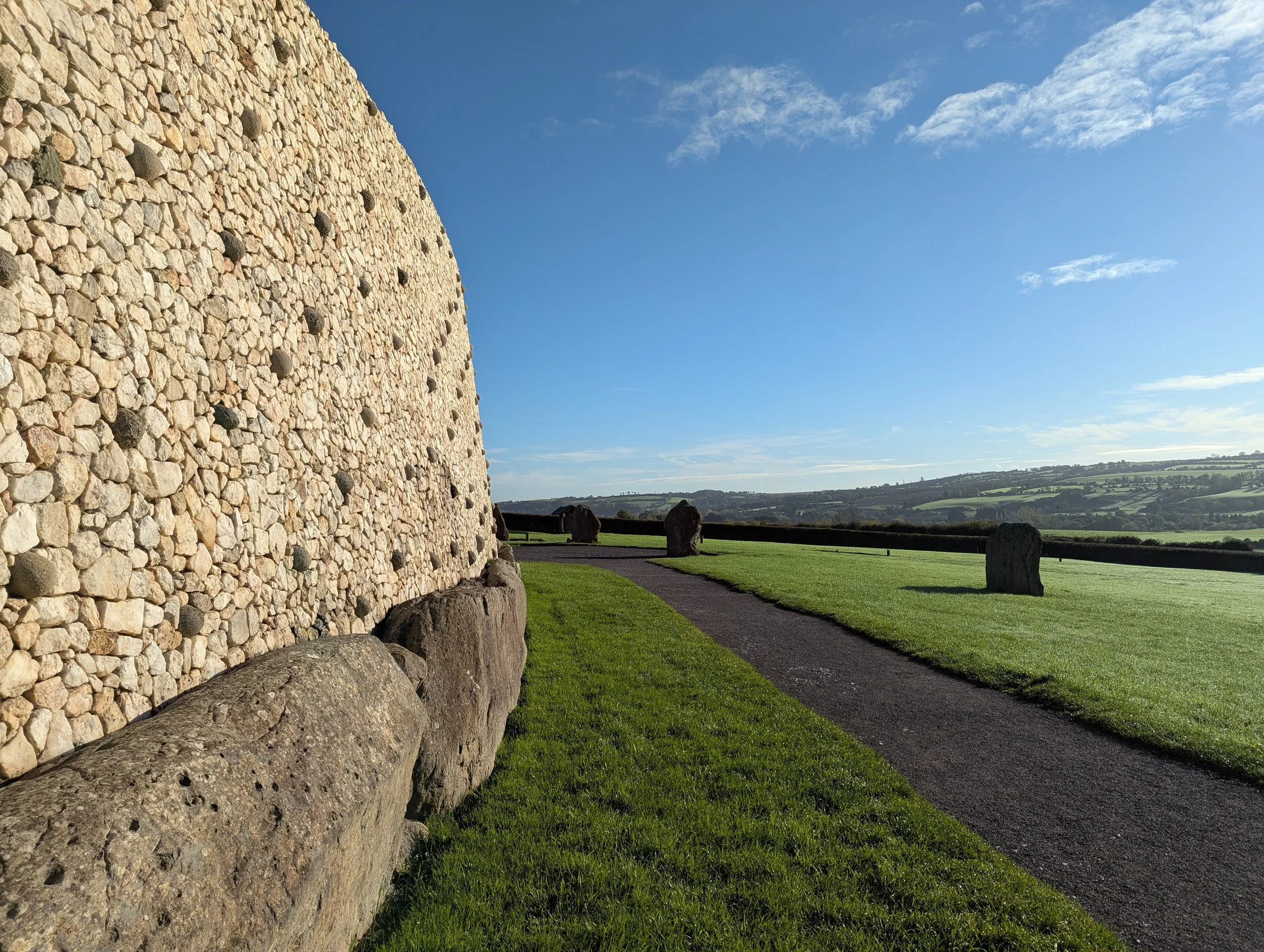 Newgrange Side in the sun 22 Oct 2025.jpg