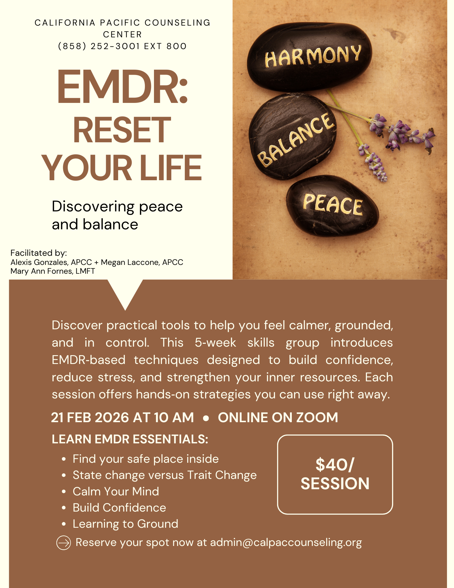 Reset Your Life through EMDR