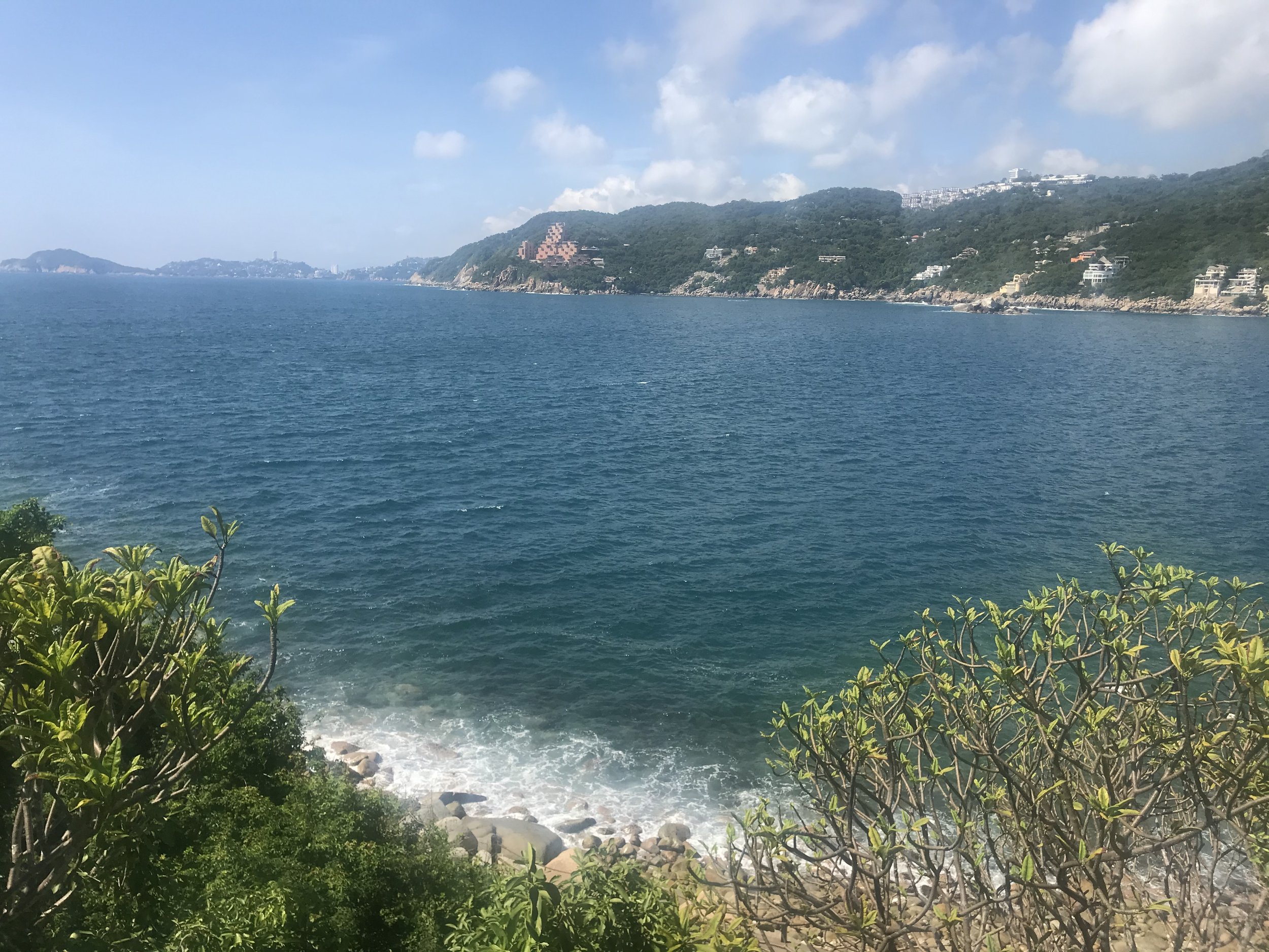 Bay view at Banyan Tree Cabo Marqués, a luxury resort in Acapulco for solo travelers