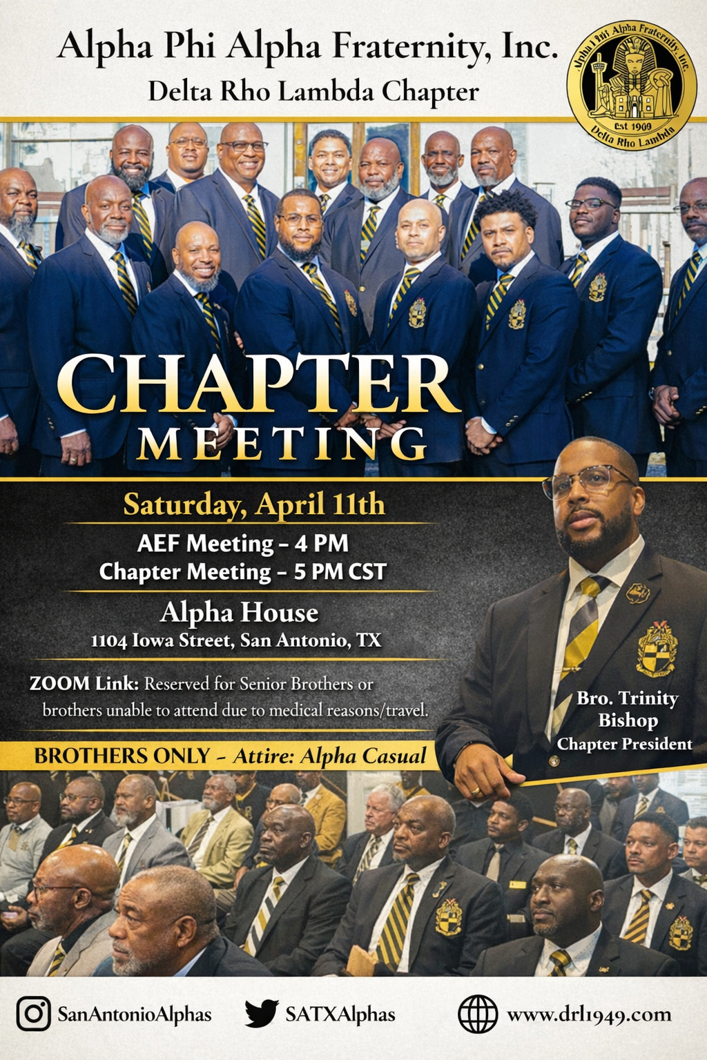 Chapter Meeting (Brothers Only)