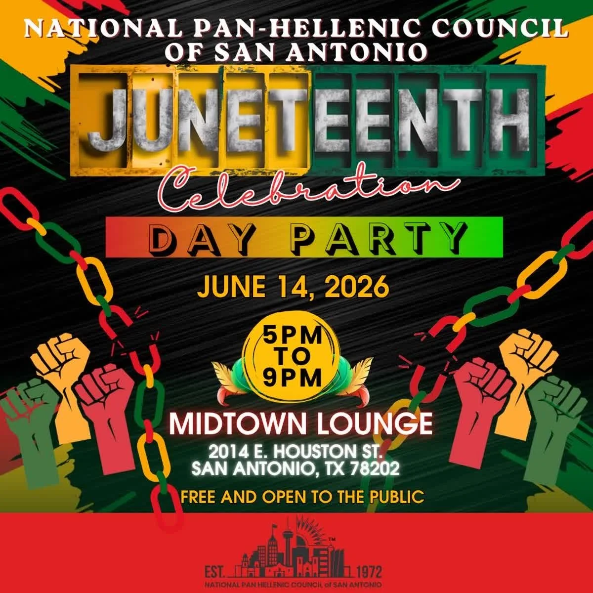 NPHC Juneteenth Celebration Day Pary