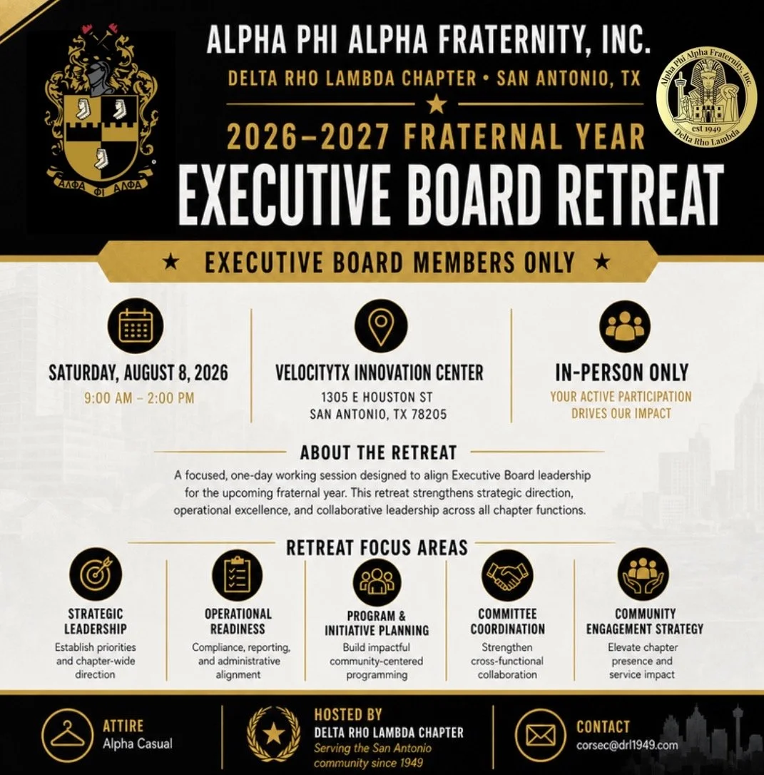 Executive Board Retreat (E-Board Members Only)