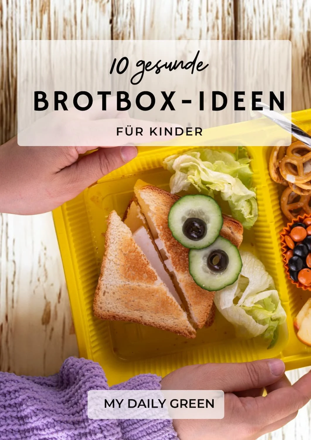 Eine gesunde Brotbox für Schule und Kindergarten