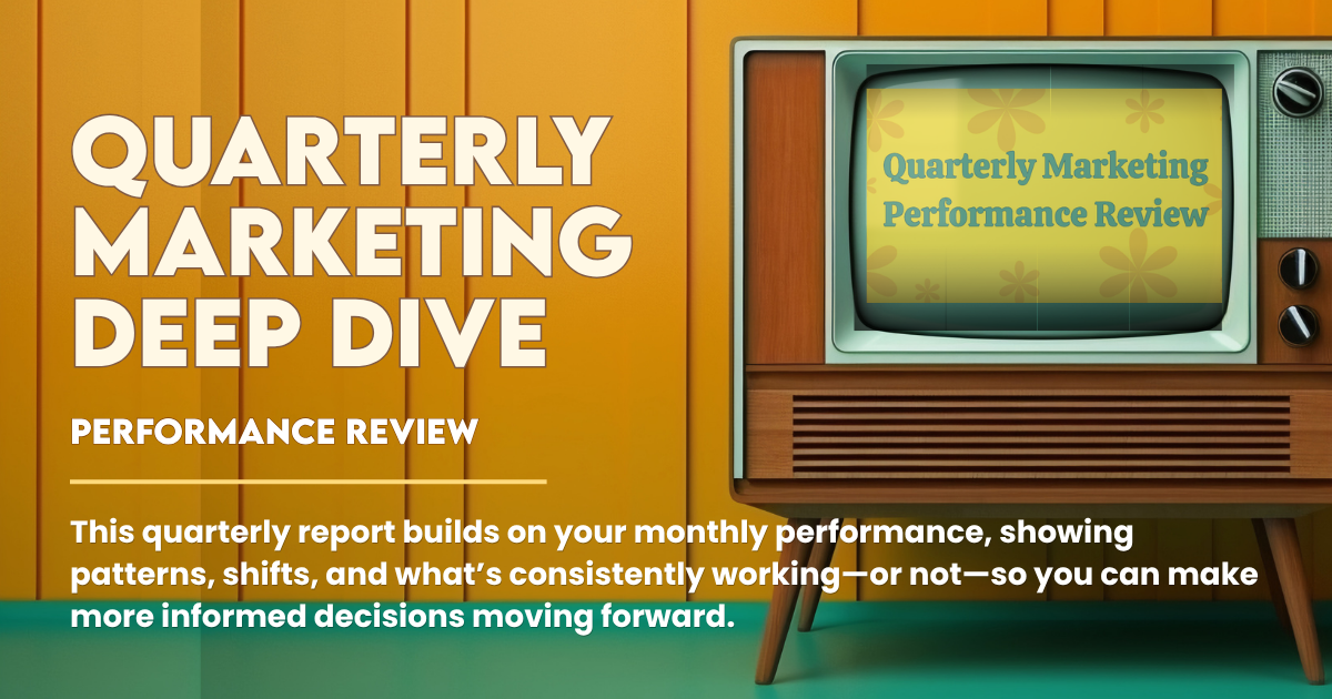 Quarterly Marketing Performance Deep Dive