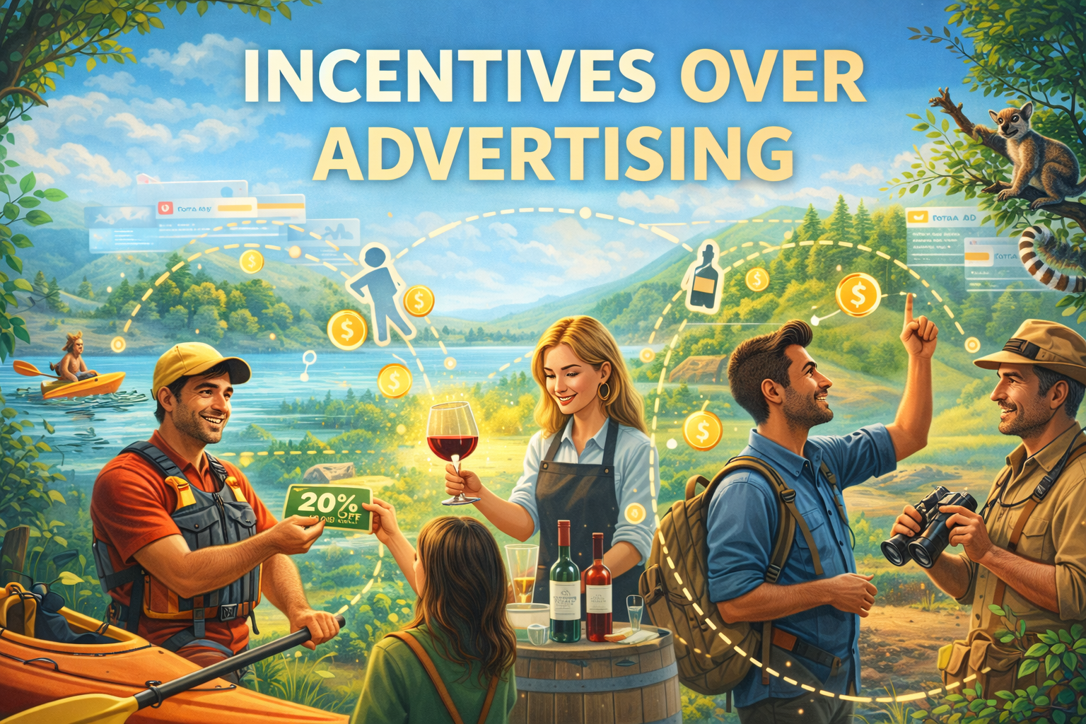Incentives Over Advertising