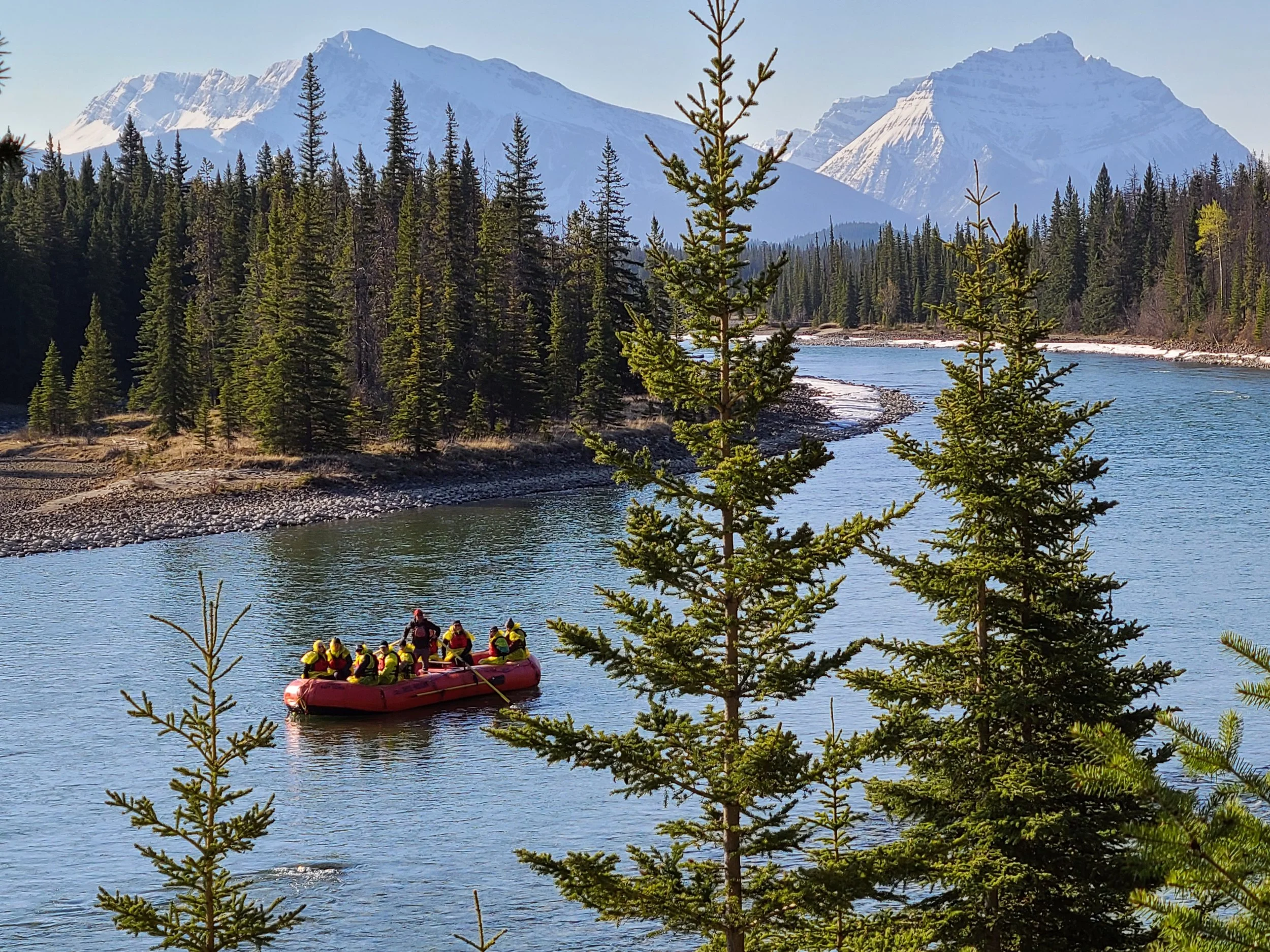 Floating Through the Rockies