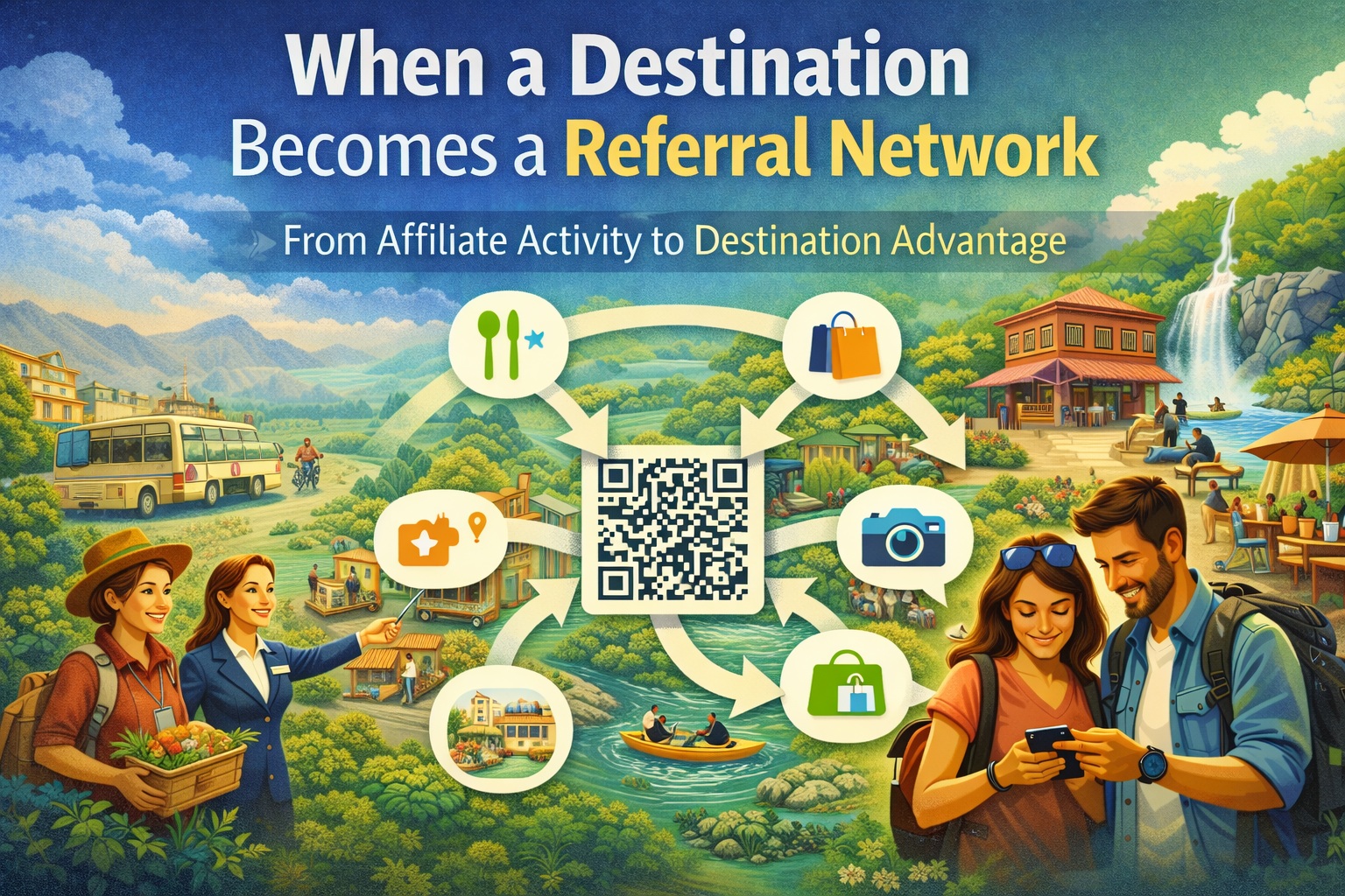 When a Destination Becomes a Referral Network