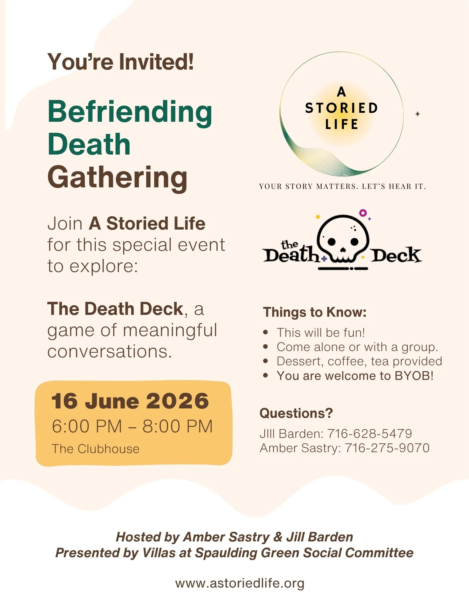 Befriending Death Gathering: The Death Deck - a game of meaningful conversation