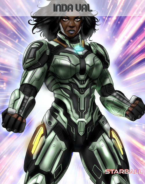 Inda Val - Starball Fighter