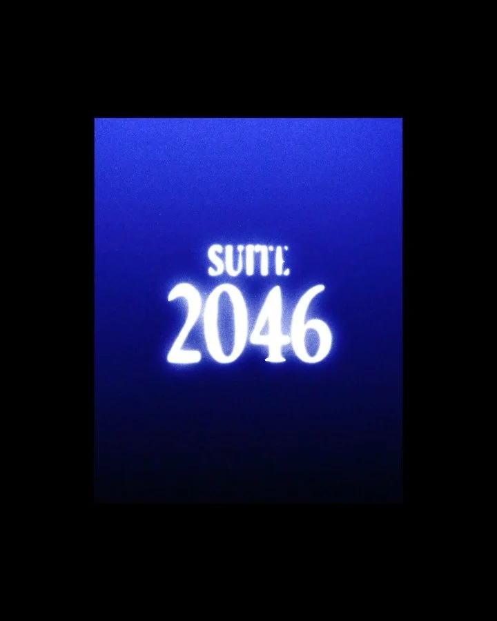 Key visual for @rudyguenaire&rsquo;s installation at @maisonetobjet &mdash; SUITE 2046. 

Inspired by the aesthetic of motel neon lights and nighttime analog photography, the key visual is deliberately enigmatic and almost blurred, allowing a sense o