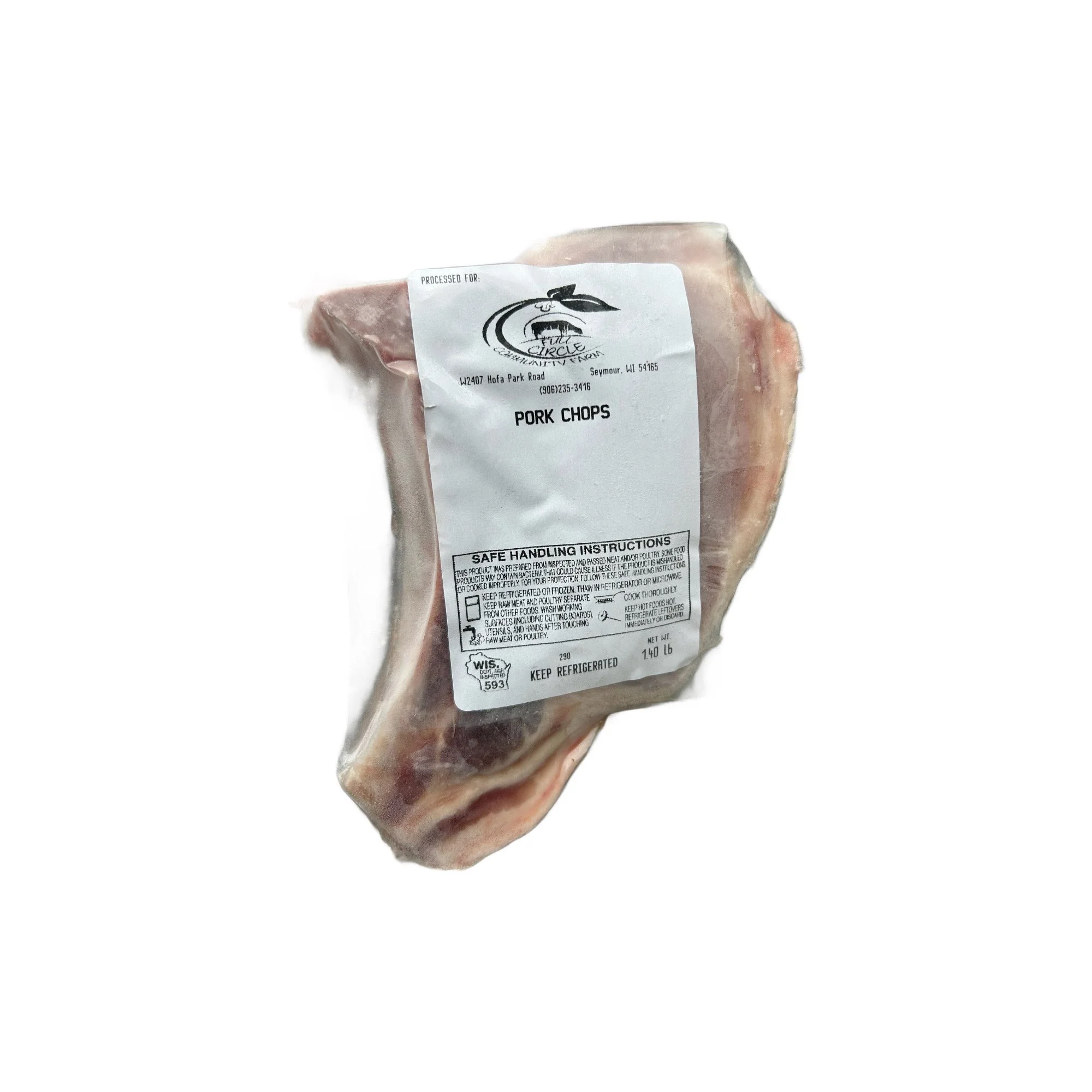 pork chop (bone-in) | Full Circle Farm