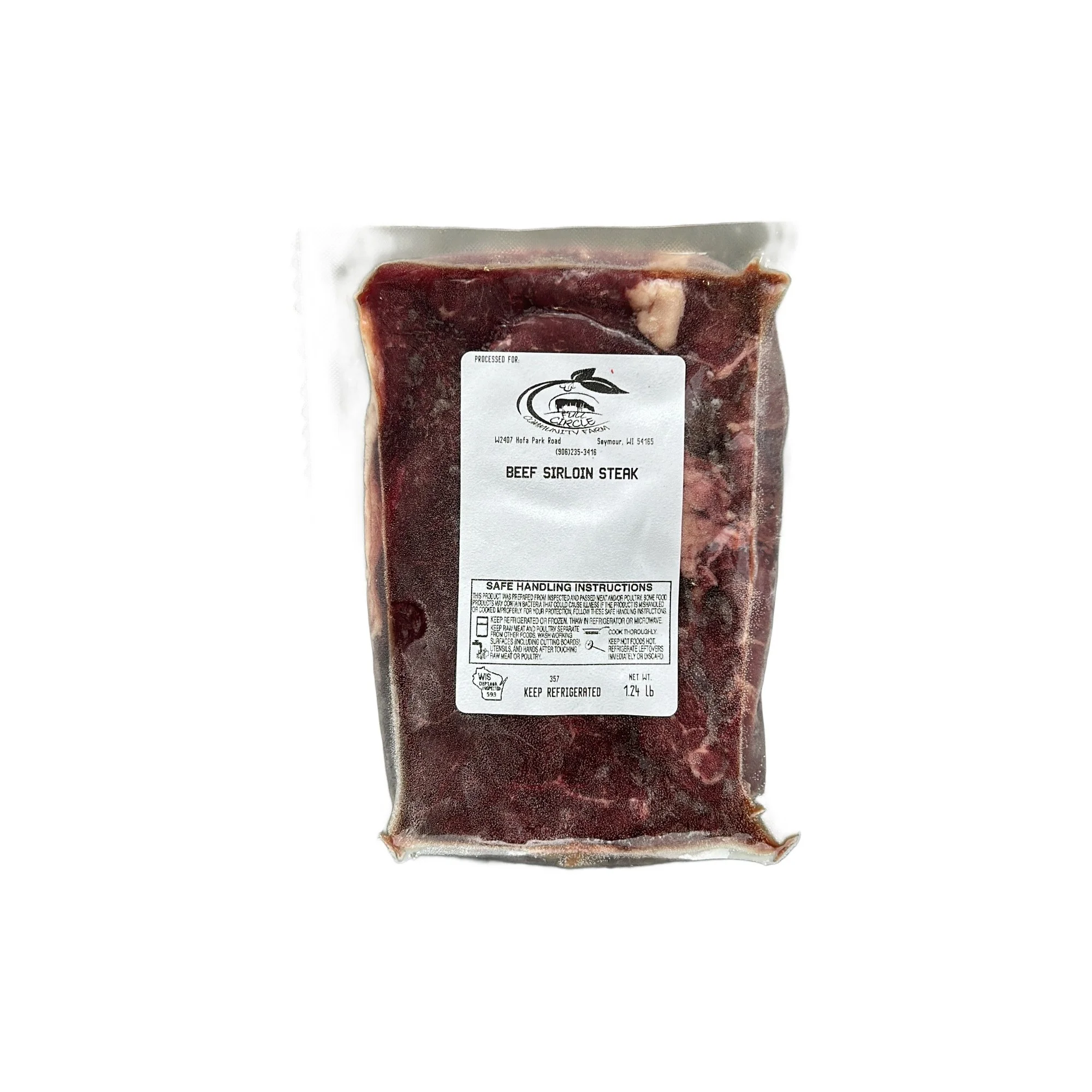 steak, sirloin | Full Circle Farm