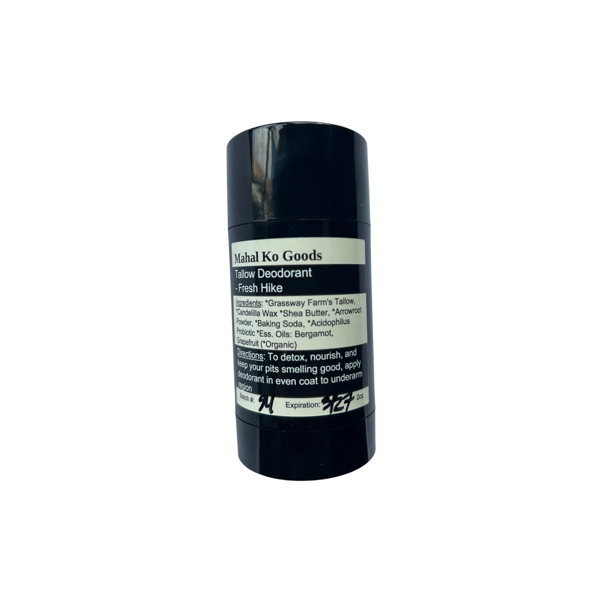 tallow deodorant, fresh hike (2oz) | Mahal Ko Goods