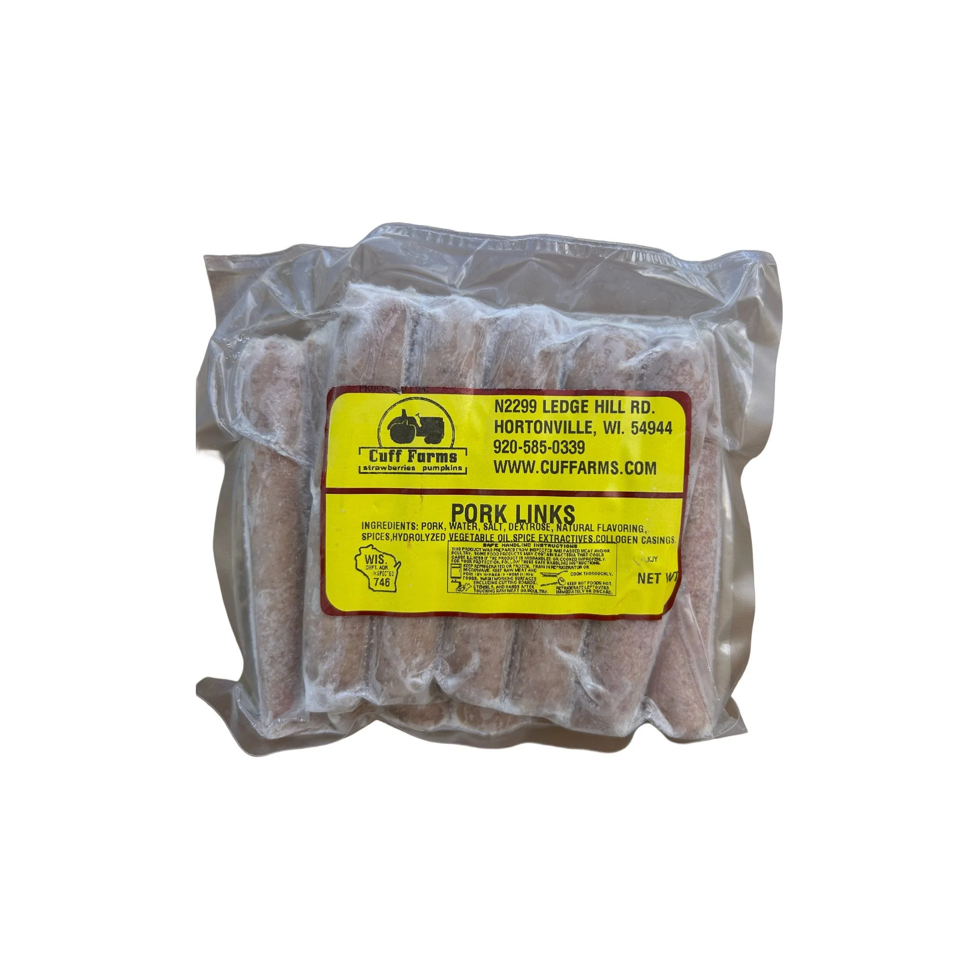 breakfast sausage links (1 lb) | Cuff Farms